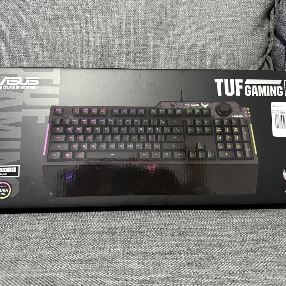 ASUS TUF Gaming K1 RGB Wired Gaming Keyboard